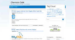 Desktop Screenshot of chevronscode.com